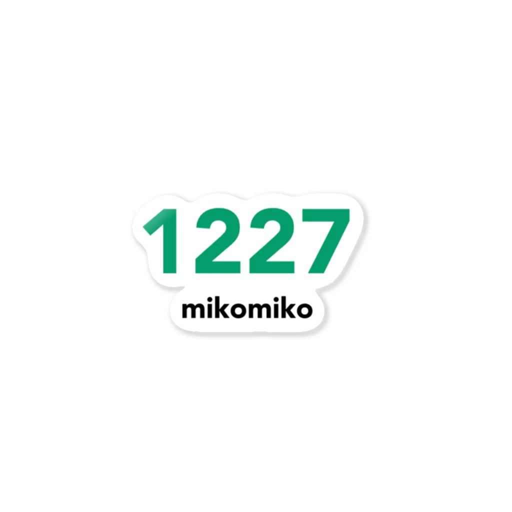 minoriの1227 Sticker