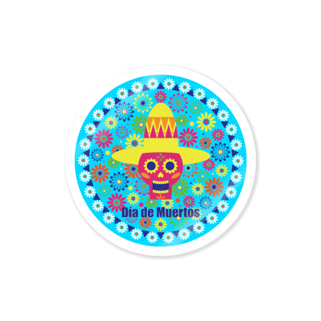 フカツ マリエのDay of the dead 1 Sticker