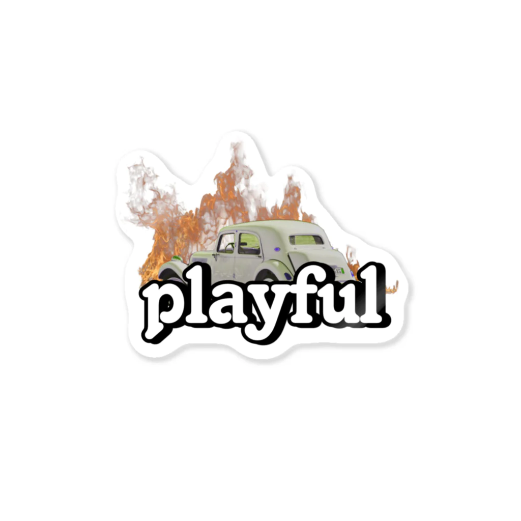 playfulのPステッカー Sticker