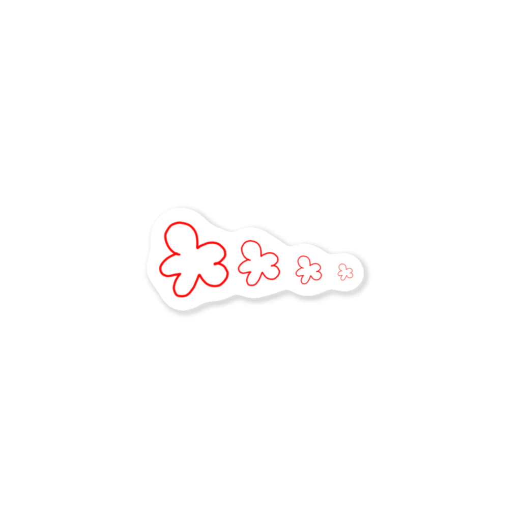 salmon1の花 Sticker