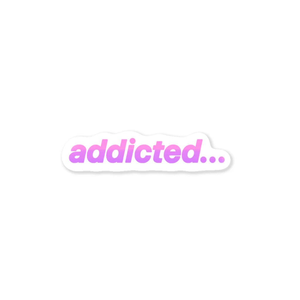 simplebutのaddicted... ステッカー