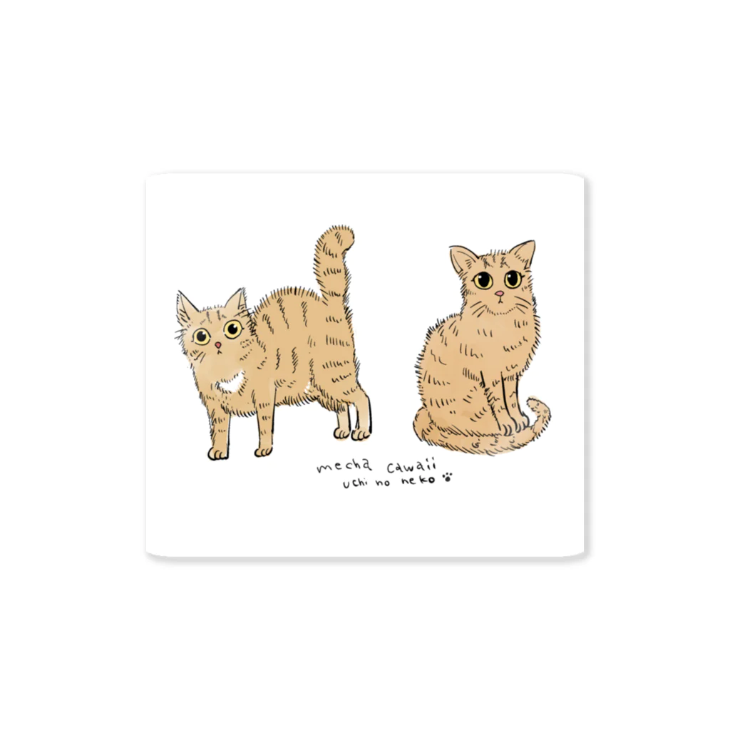 ktaのうちの猫 Sticker