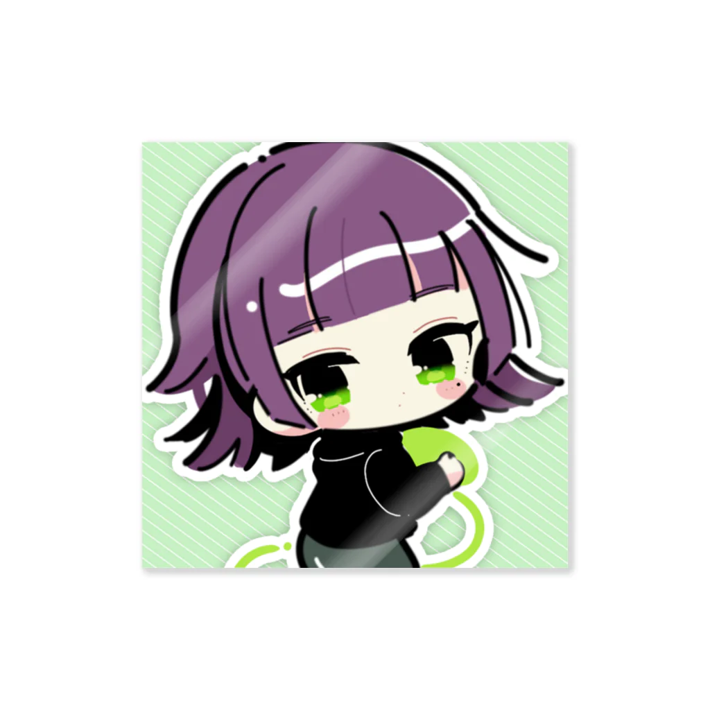 おんなどもの可愛いグッズショップのりょうちゃんしーる Sticker