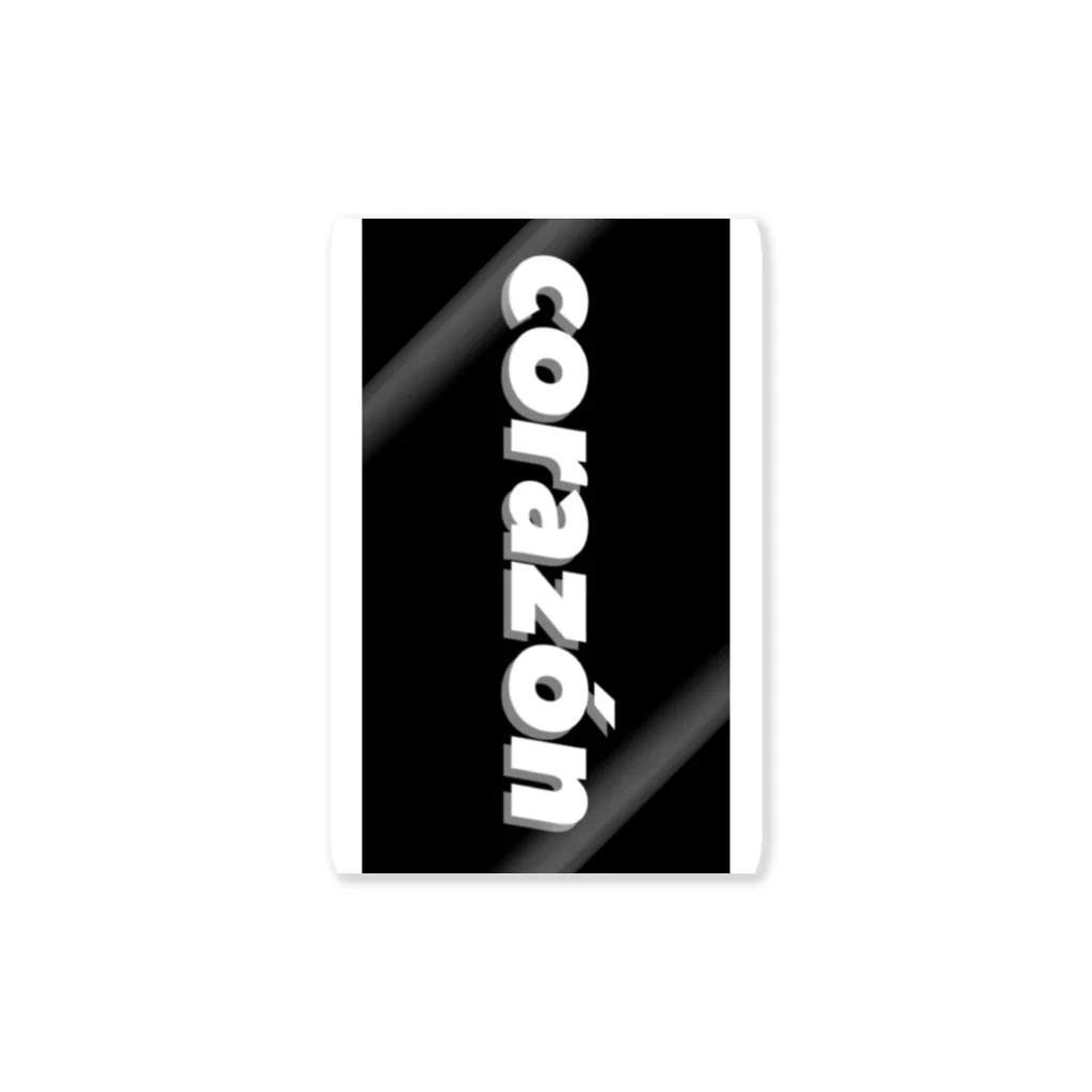 LAAのcorazón Sticker