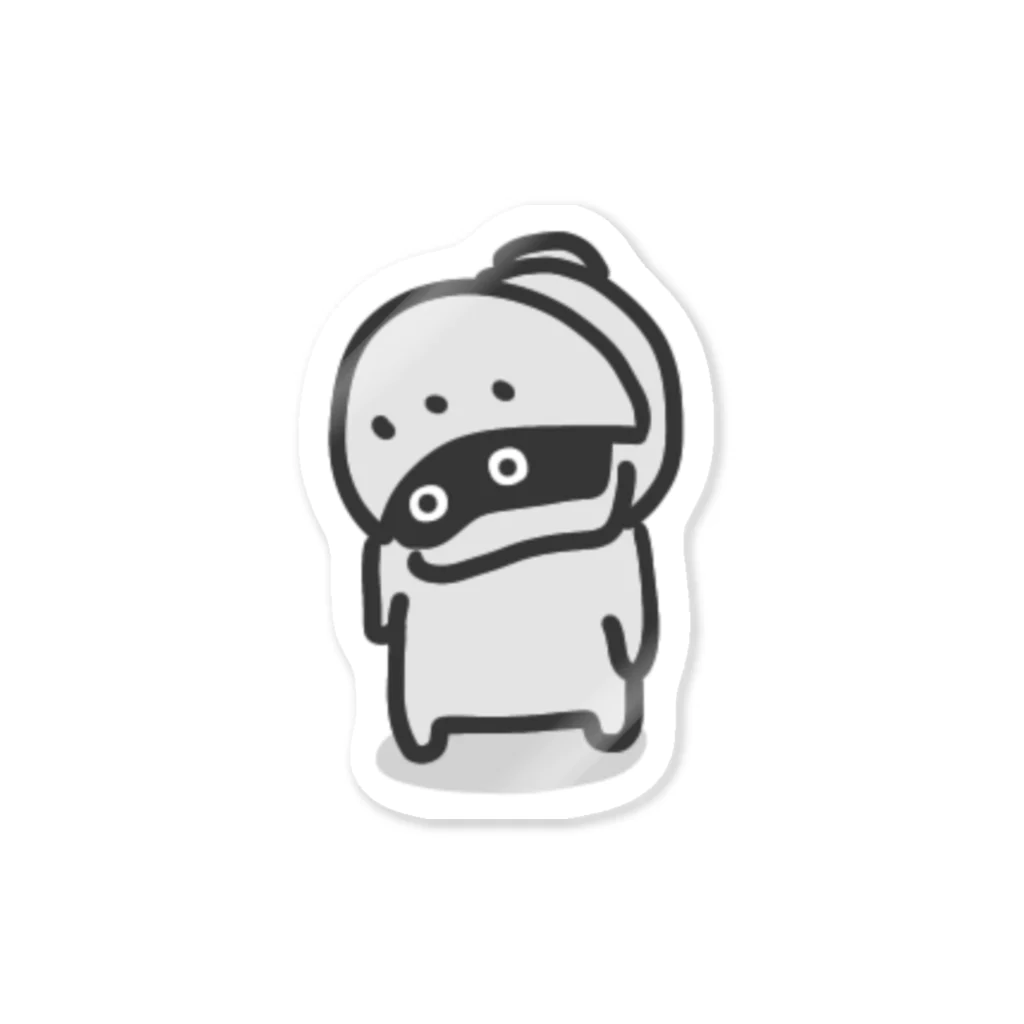 えくすぺ🥚半玉ナイトくんの寝違えたナイトくん Sticker