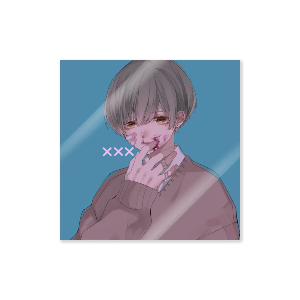 もちおのBOY Sticker