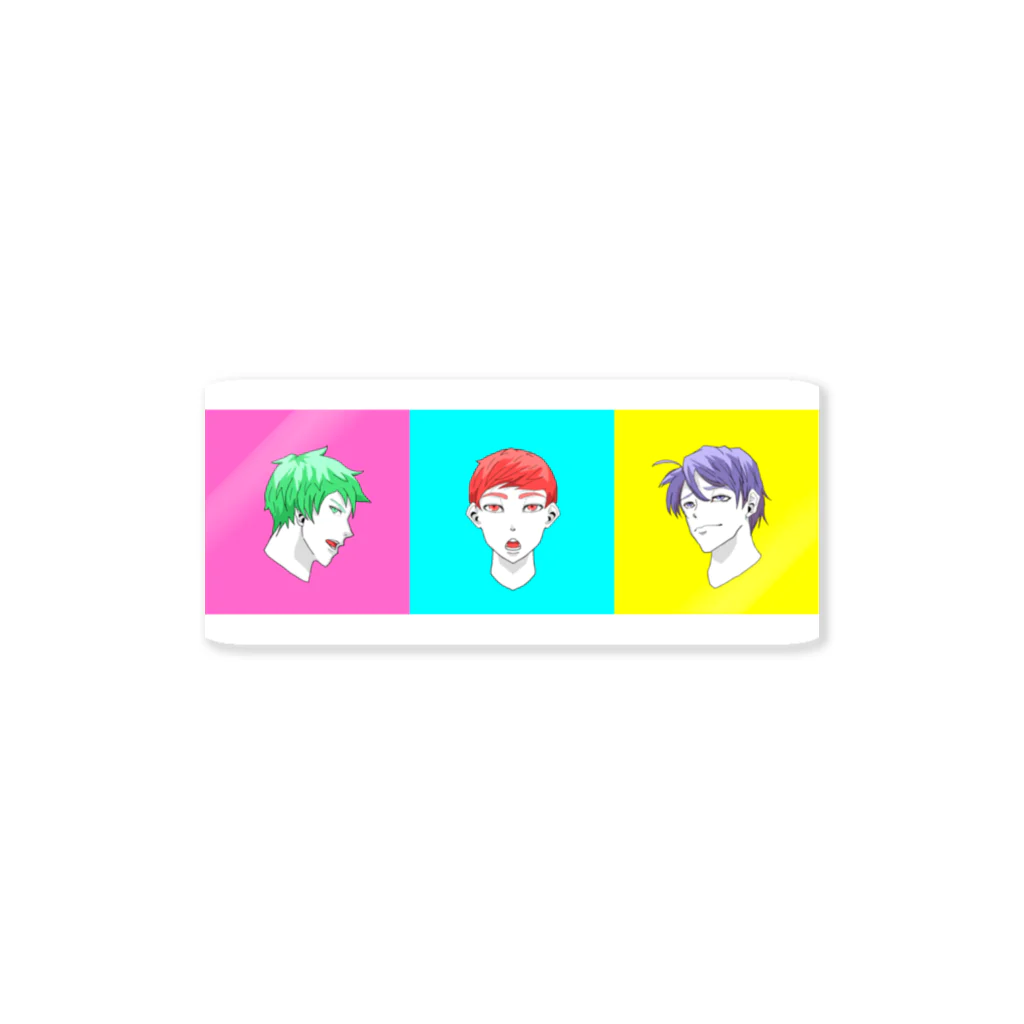 飽きとのcolorful Sticker