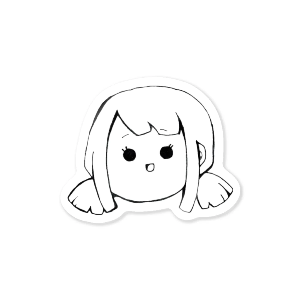 Yatamame-縁-のYatamame ブランド -GIRL- Sticker