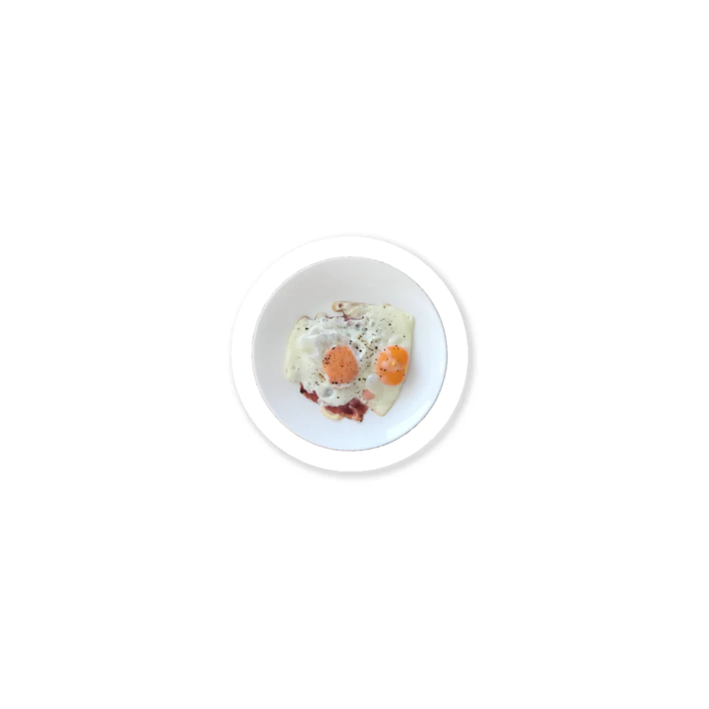 zero_kgのハムエッグ　ham&eggs ステッカー