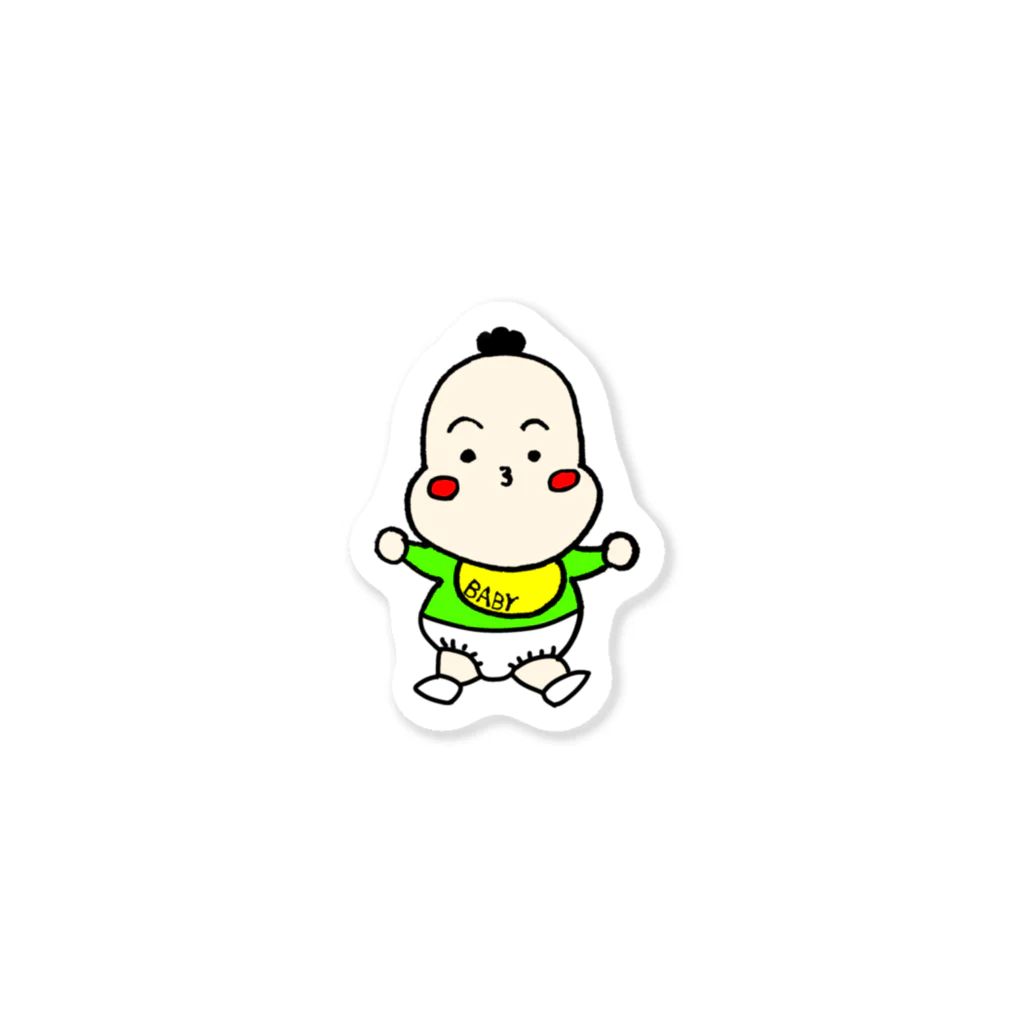 mmm0703のぶさかわBABY Sticker