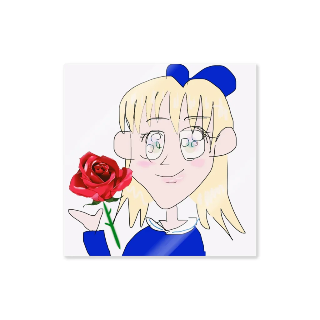 チェルシーSHOPのローズgirl Sticker