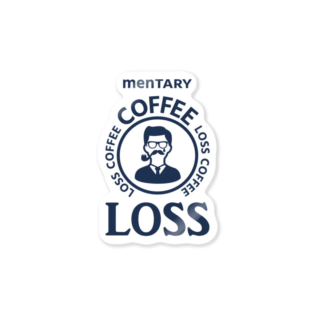 MOCOデザインの缶コーヒーLOSS ステッカー