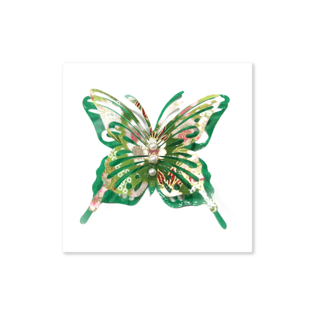 Ninoの切り絵「蝶々」 Sticker