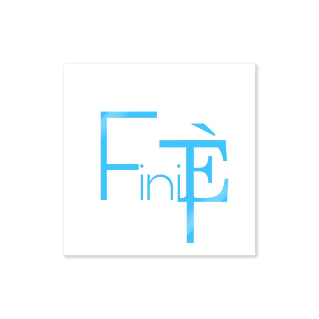 FiniTe officialshopのFiniTe Sticker