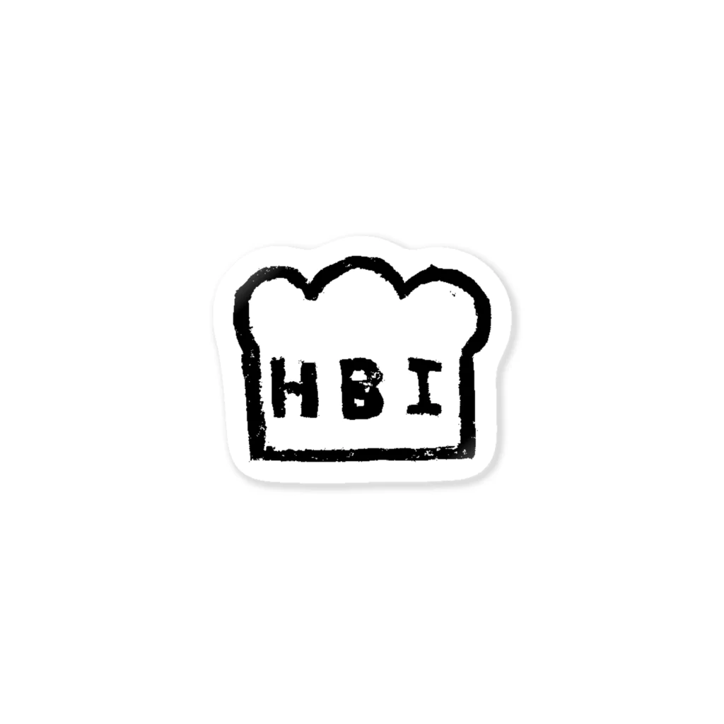 HomeBakeInstrumentsのHOME BAKE INSTRUMENTS LOGO ステッカー