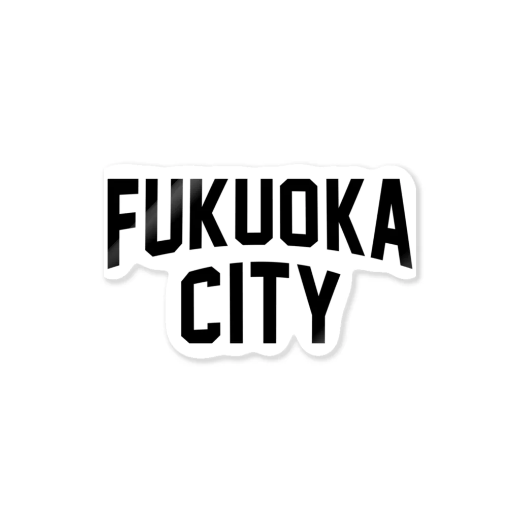 JIMOTO Wear Local Japanのfukuoka CITY　福岡ファッション　アイテム ステッカー