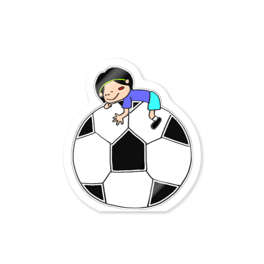 サッカー！！ / tacotuesdayのステッカー通販 ∞ SUZURI（スズリ）