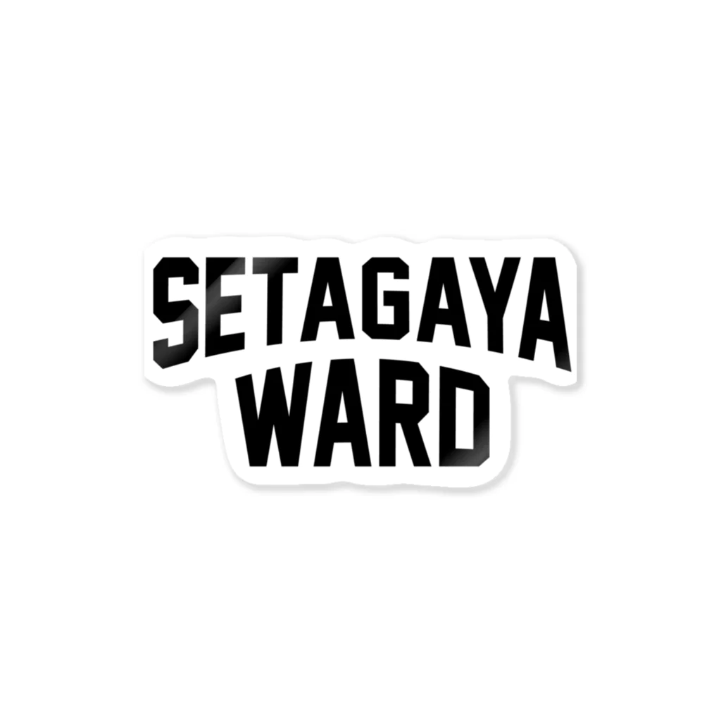 JIMOTO Wear Local Japanの世田谷区 SETAGAYA WARD ステッカー