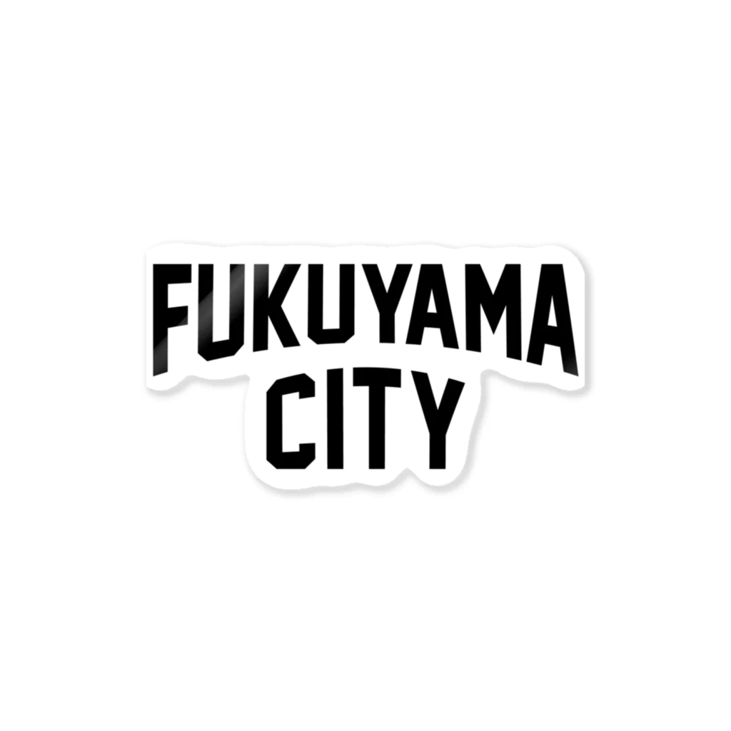 JIMOTO Wear Local Japanのfukuyama city　福山ファッション　アイテム ステッカー