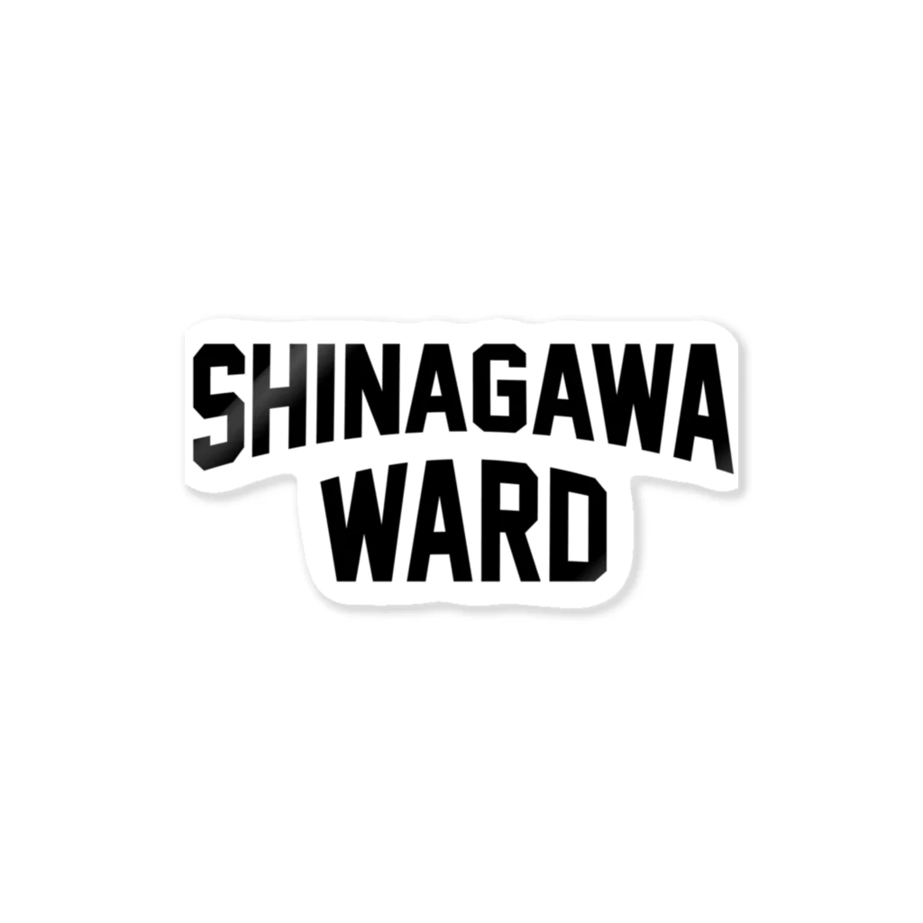 JIMOTO Wear Local Japanの品川区 SHINAGAWA WARD ステッカー