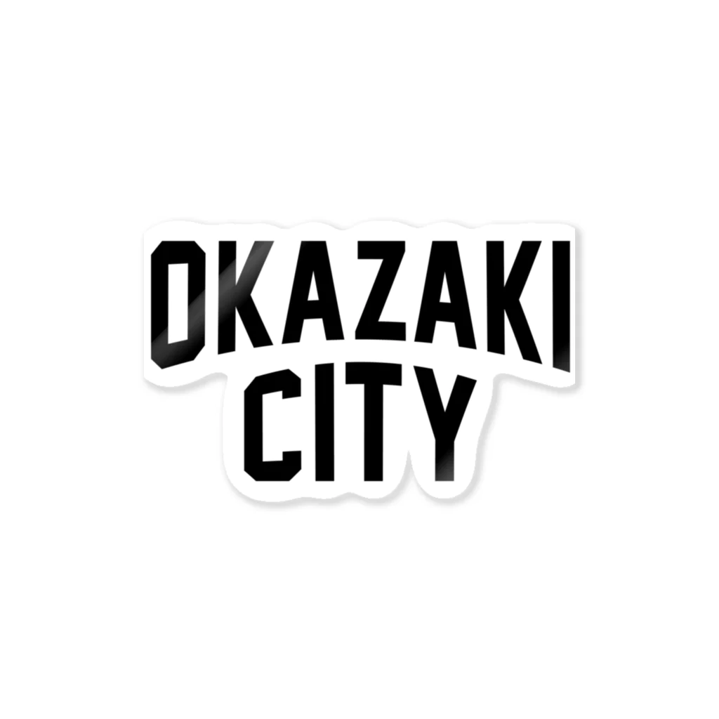 JIMOTO Wear Local Japanのokazaki city　岡崎ファッション　アイテム ステッカー