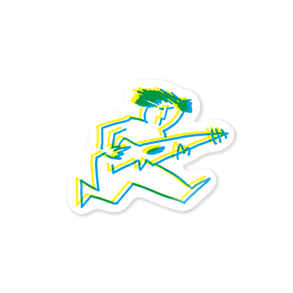 SNAP-GRAPH by sanagraphのI want to go to a live music venue. Sticker