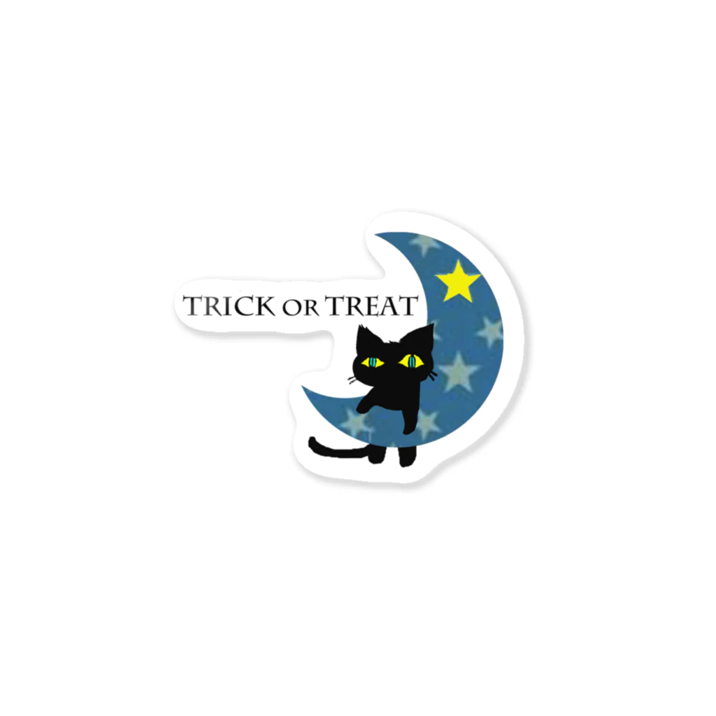 lifejourneycolorfulの黒猫 Sticker