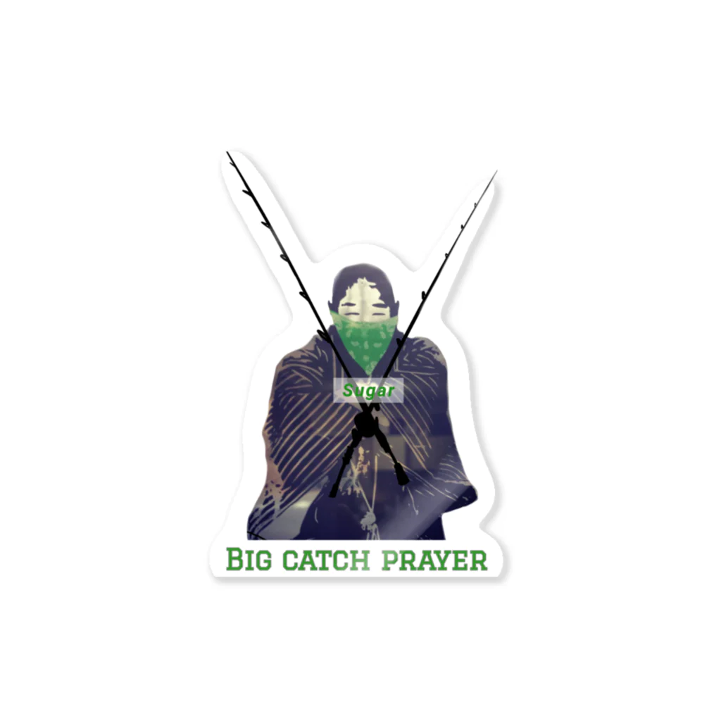 Route.504のBig catch prayer Sticker