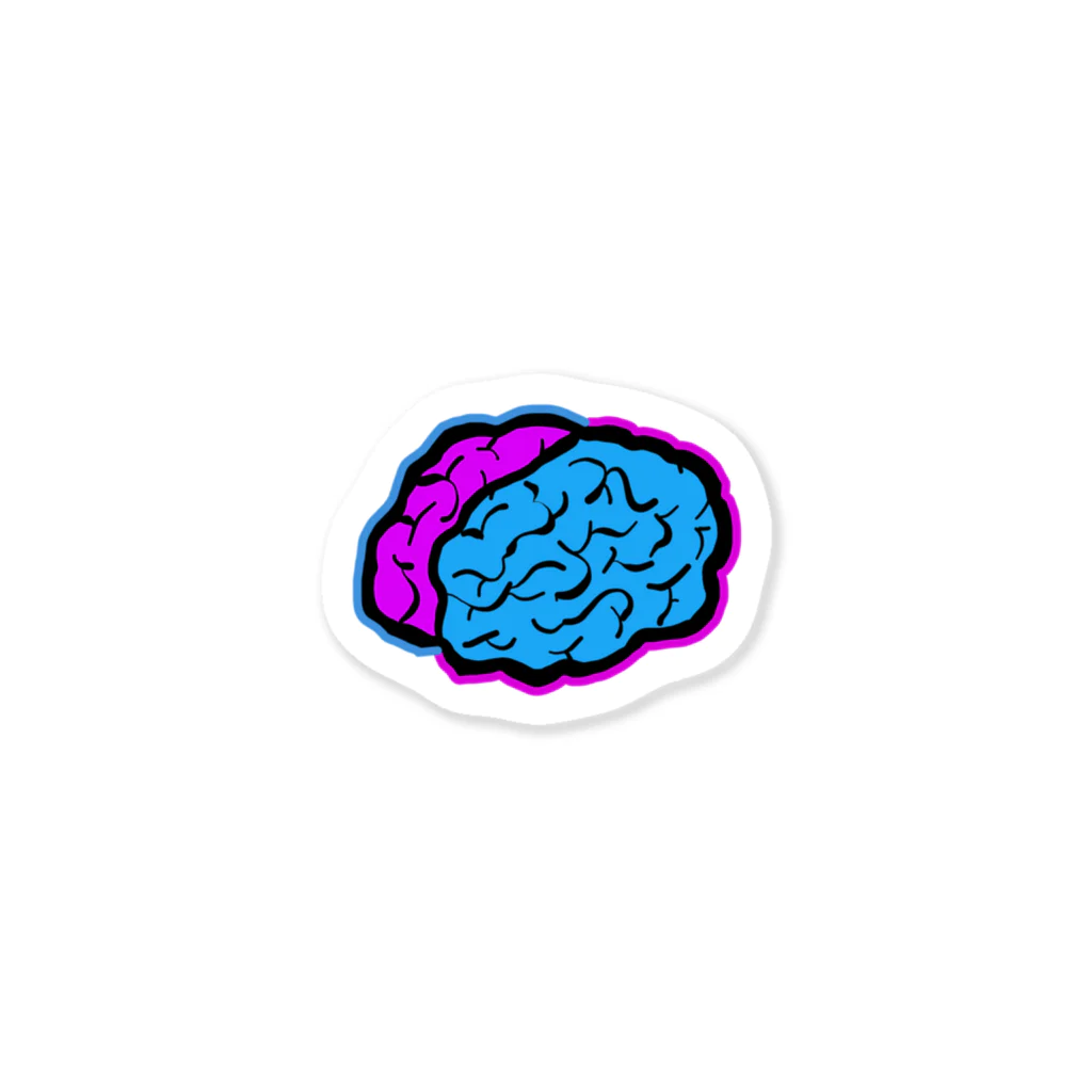 Visu工房のBrain-POP Sticker