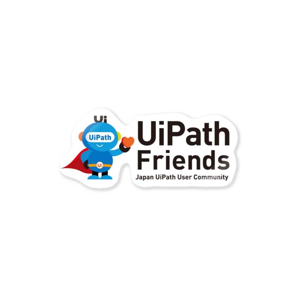 UiPath Friends 公式ショップのUiPath Friends グッズ ステッカー