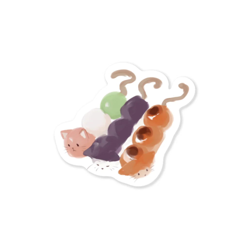 凪のにゃんご🍡 Sticker