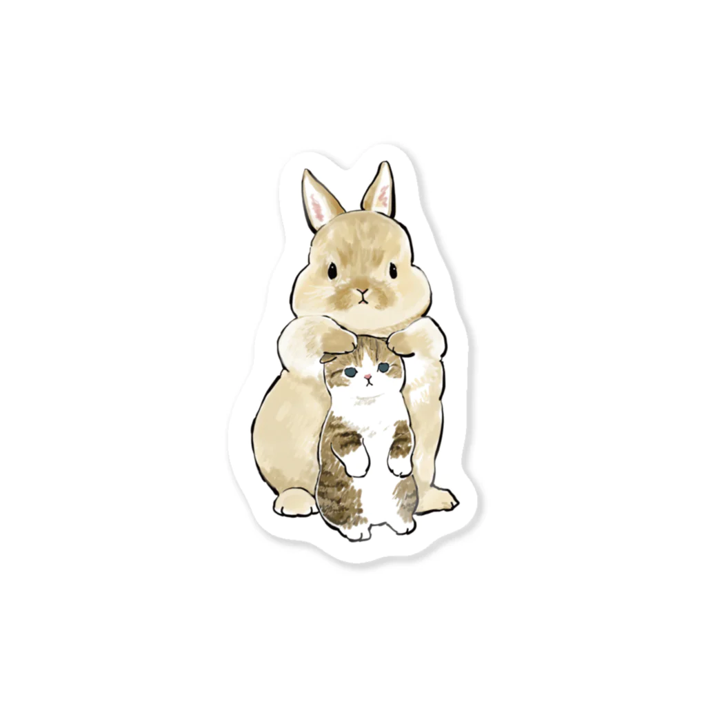 mofusandのちっこいねこ Sticker