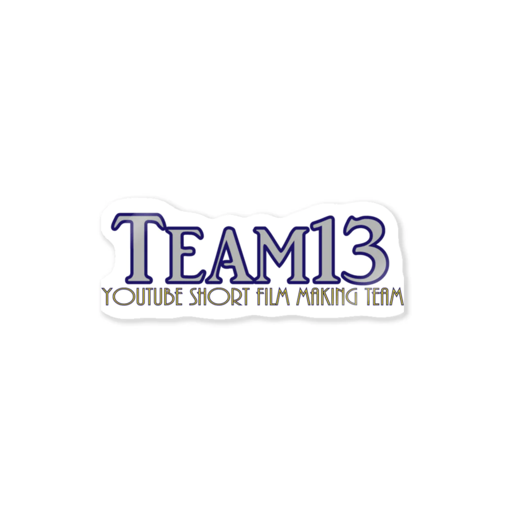 Team13のTeam13 ステッカー