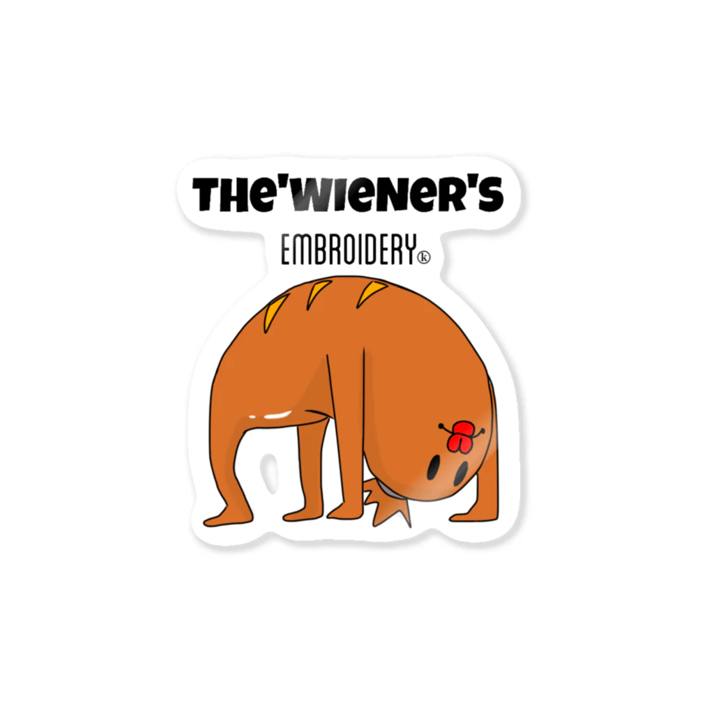 thewienersembroidery！！のウインナーのブリッジステッカー！ Sticker