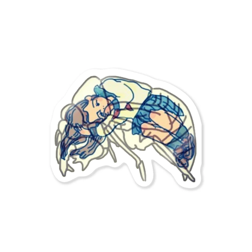 cicadaの夢見る蝉 ステッカー