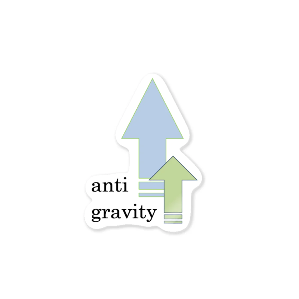 yoPPiのantigravity ステッカー