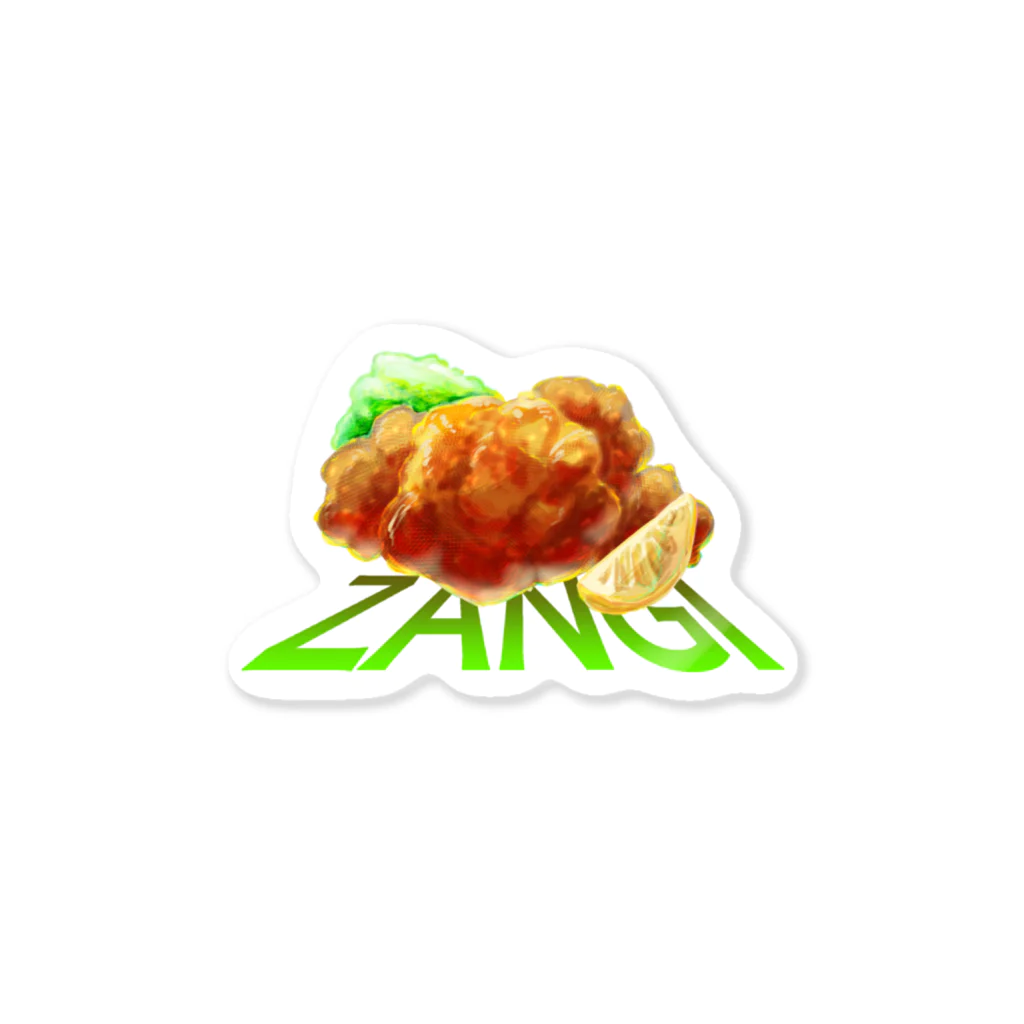 LIFE_is_a_JOKEのZANGI Sticker