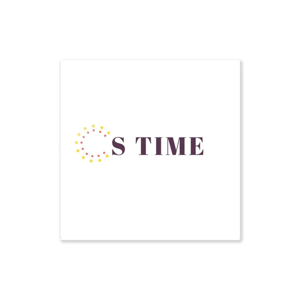 S TIME のS TIME  ステッカー