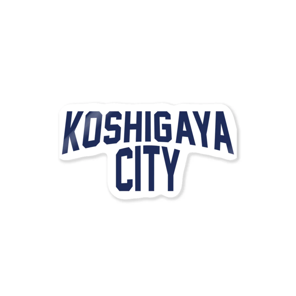 jimoTのKOSHIGAYA CITYグッズ ステッカー