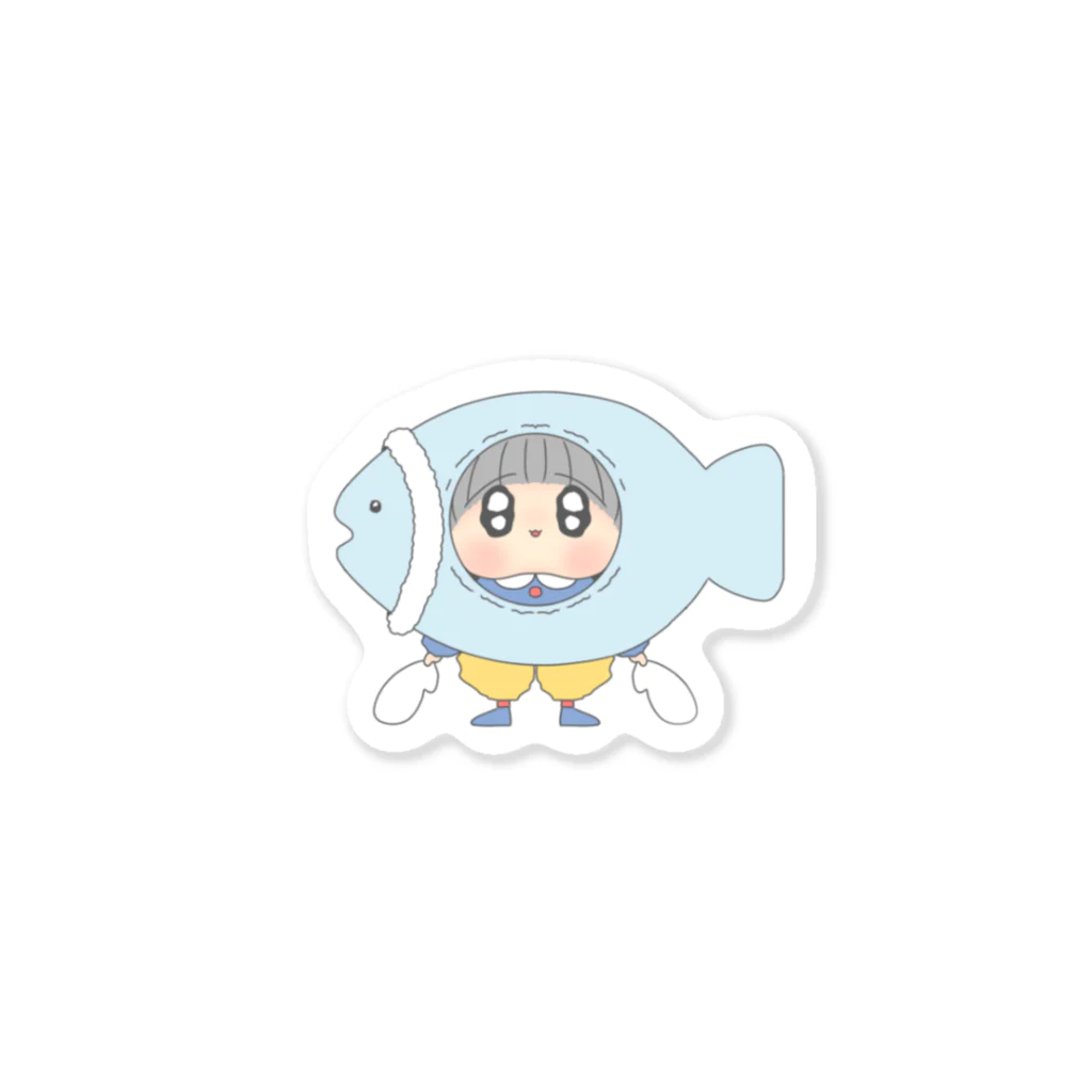 ぽよぽよ堂🐟のおさかなぱーちゃん Sticker