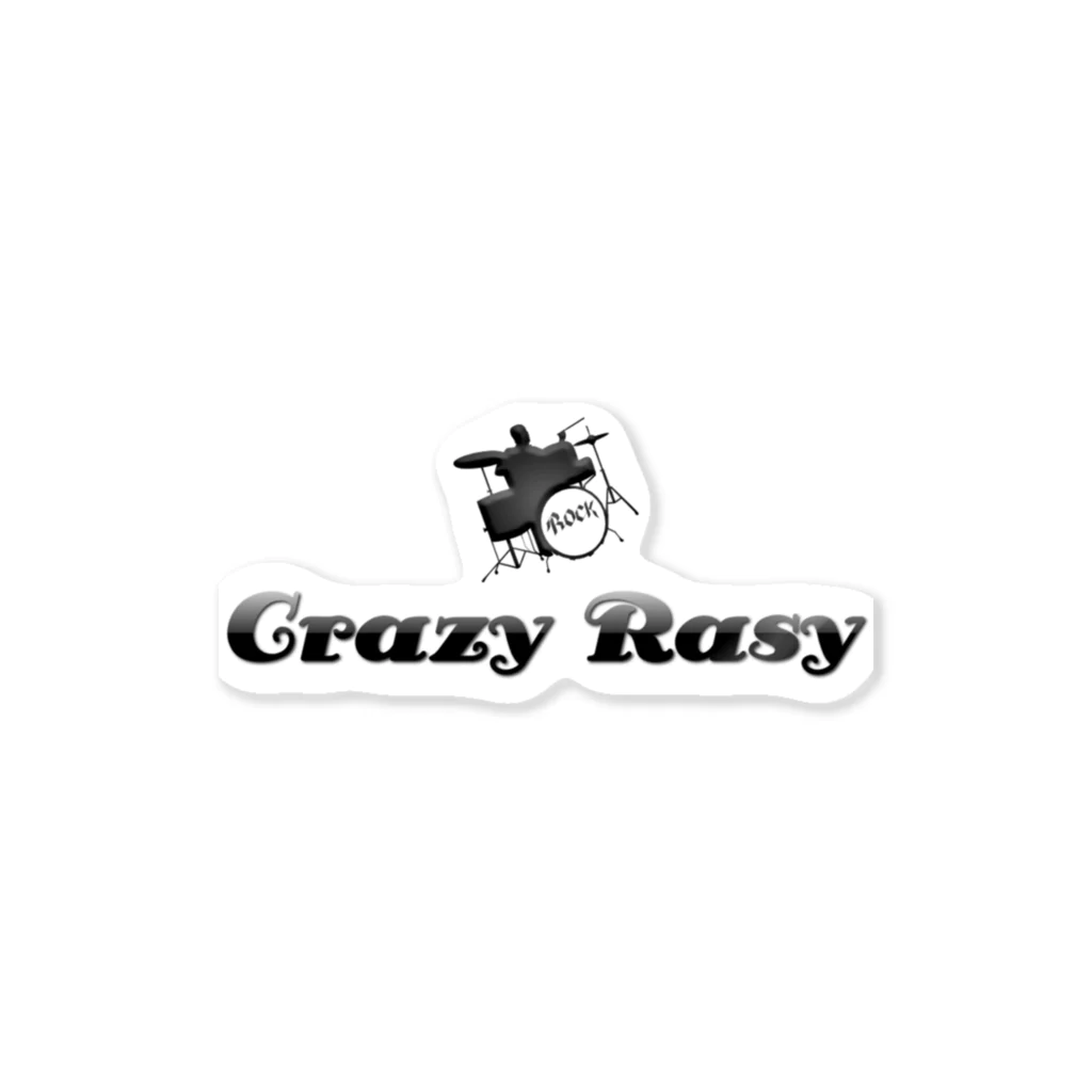 Crazy Rasyのオリジナルステッカー DRAM LOGO VERSION Sticker