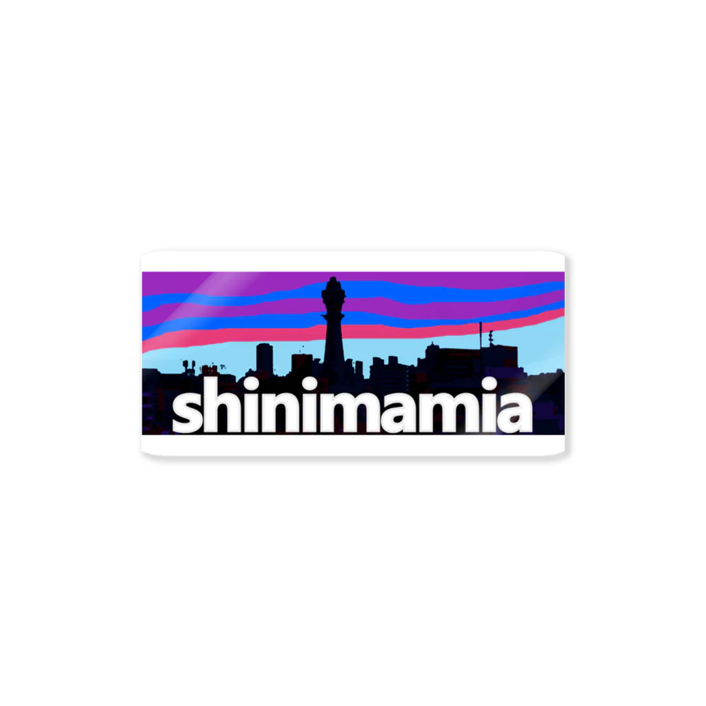 office SANGOLOWのshinimamia_新今宮 ステッカー