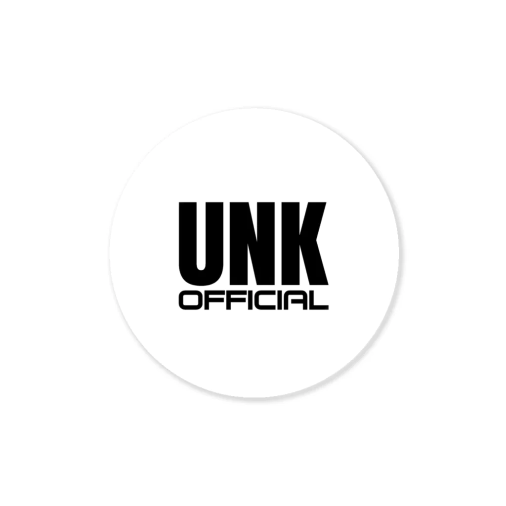 UNK.officialのUNK Sticker