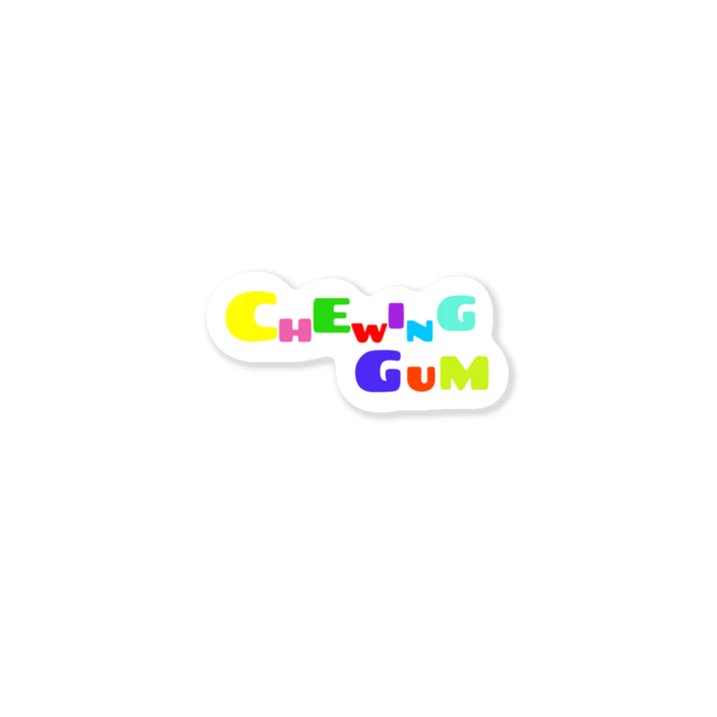 ちゅーいんがむのCHEWING GUM ステッカー