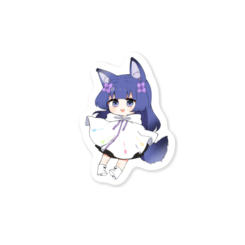 しずくの雨狐のグッズ Sticker