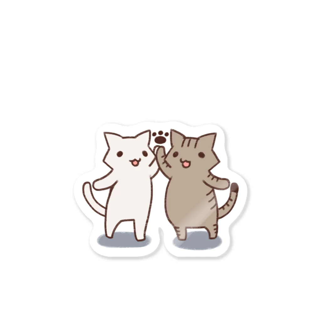 アザラシショップのねこぐらし Sticker