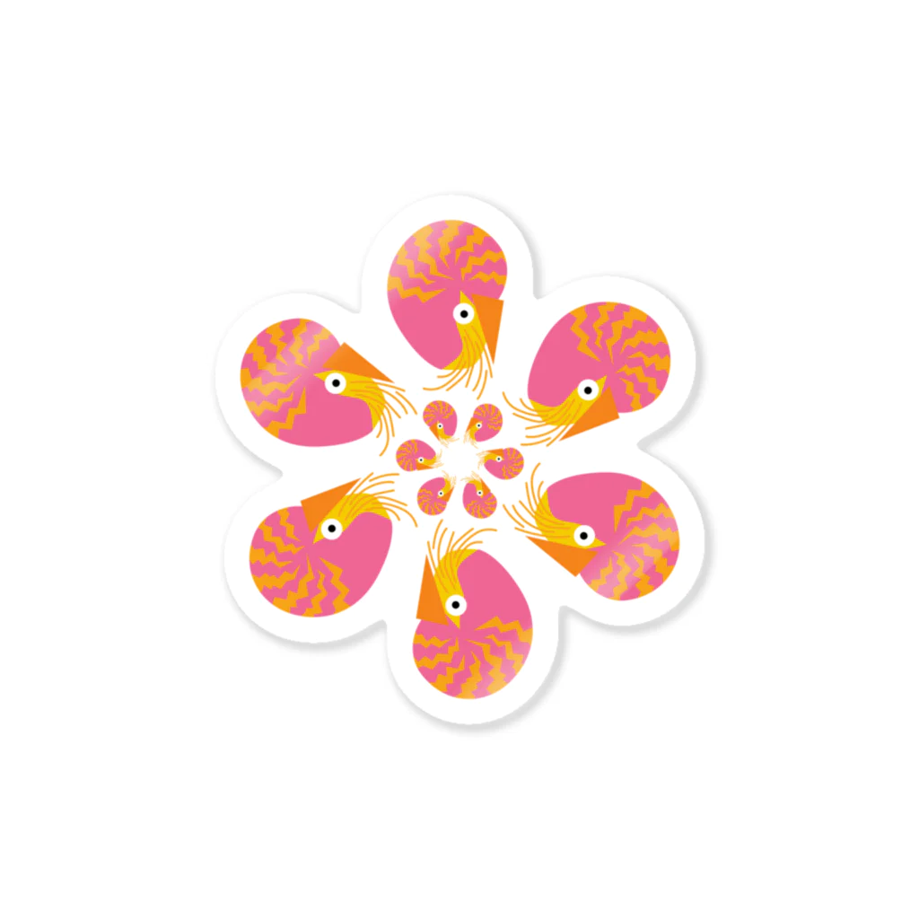 よつば意匠計画室衣装計画室のNautilus Flower Sticker