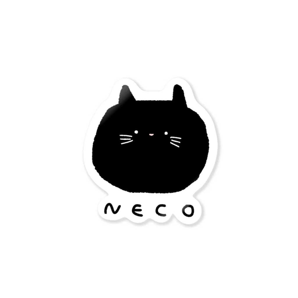 ミ　オのくろねこ Sticker