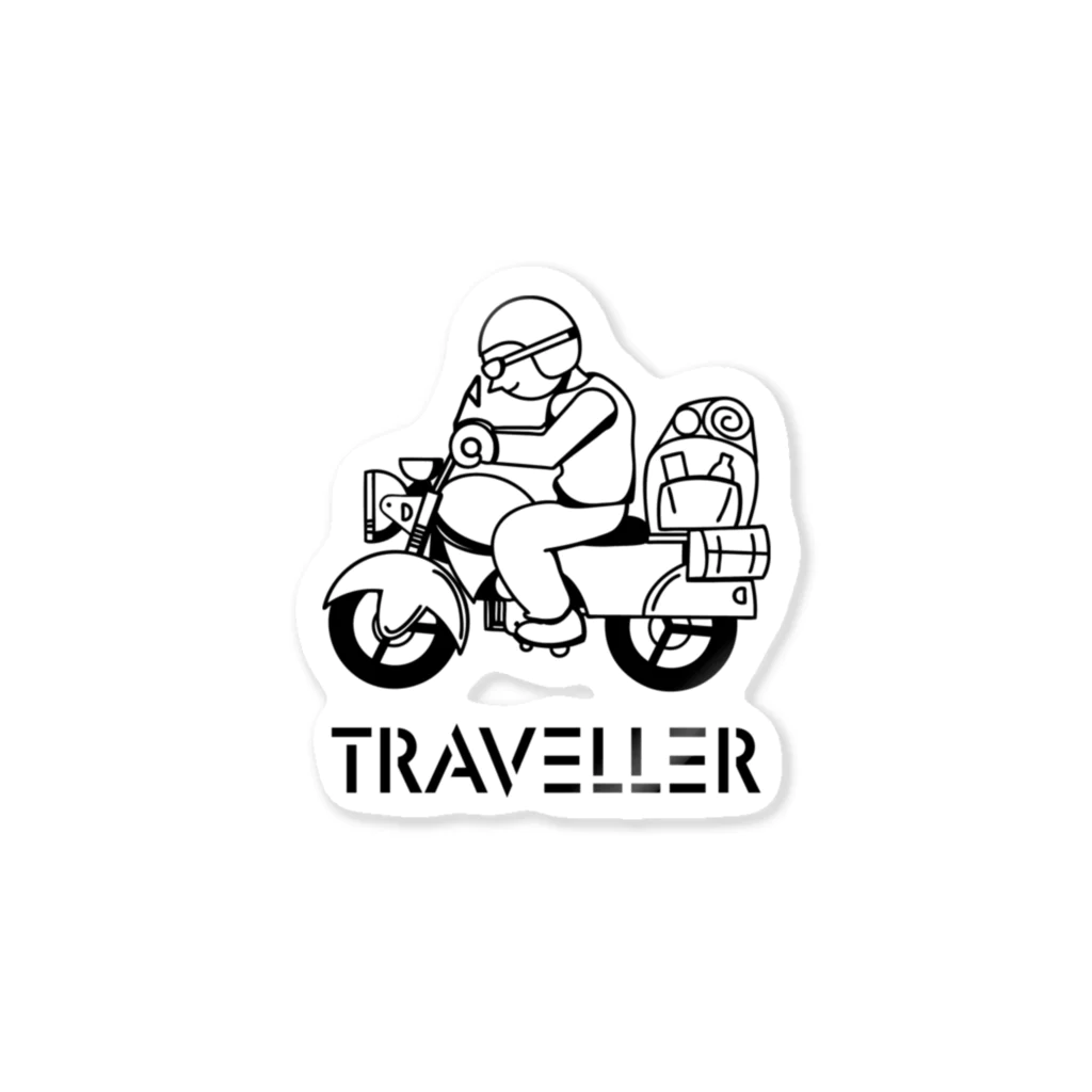 スロータイプ書店 Slowtype BooksのTRAVELLER トラベラー 222 ステッカー