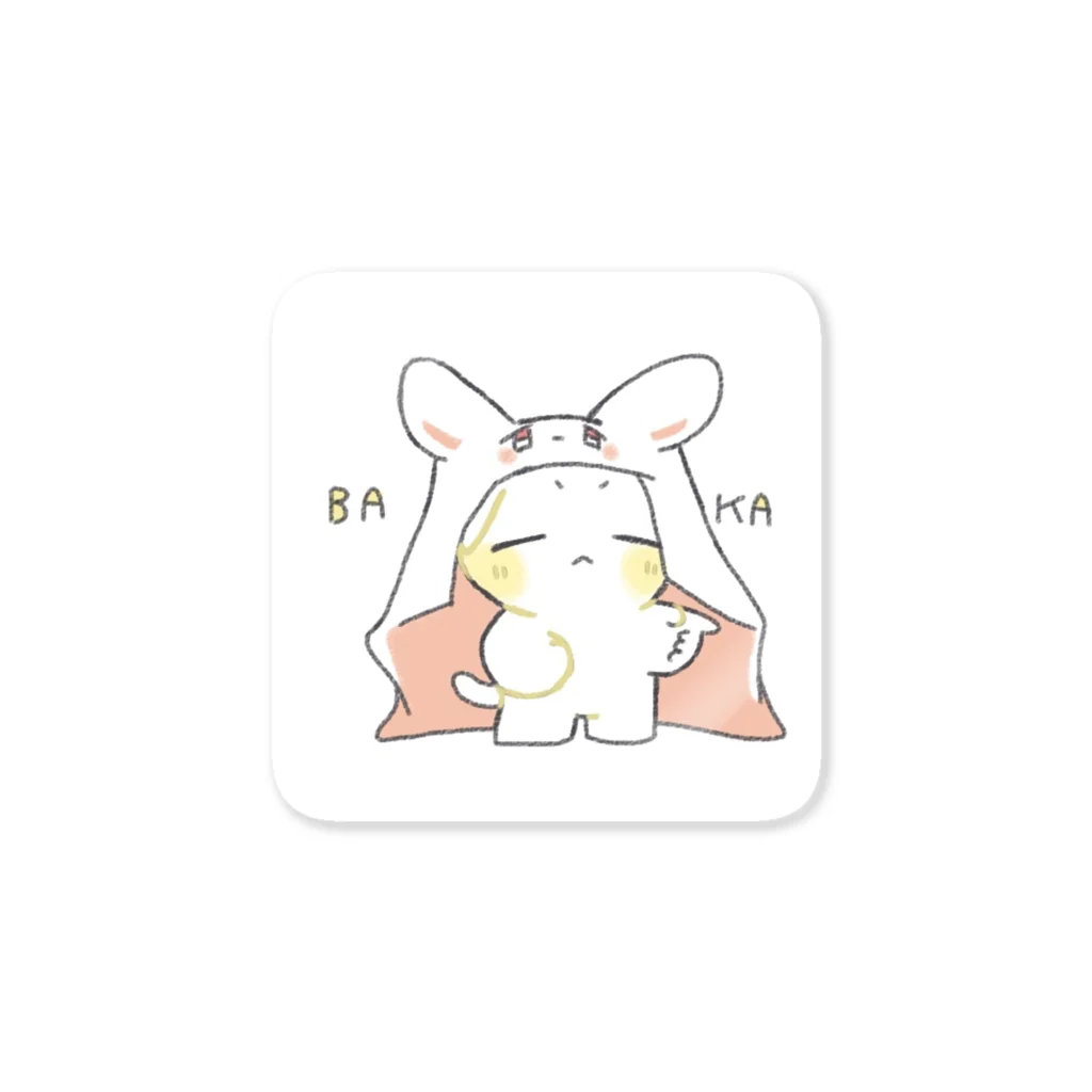 ◎のぽやねこ《BAKA》グッズ Sticker